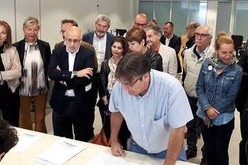 Antonio Morales (NC) repite equipo al Cabildo como muestra del trabajo desarrollado (Foto TA)